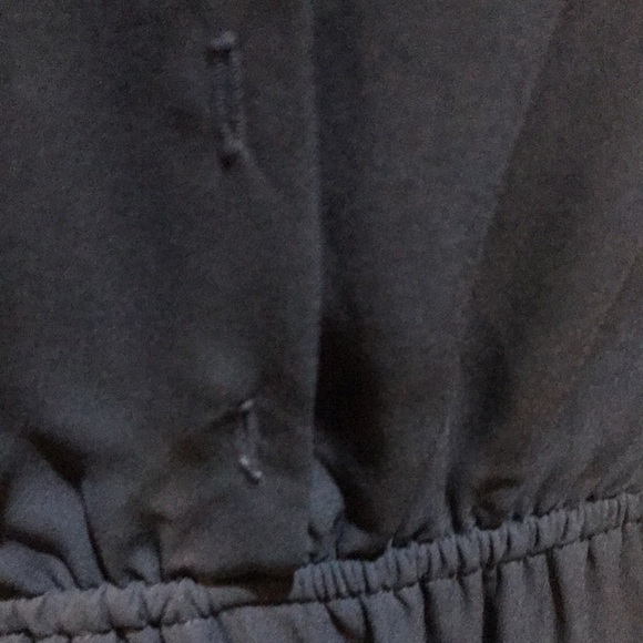 Nanette Lepore Navy Blue 3/4 Sleeve Size 12 Elastic Waist Lining - Picture 6 of 11